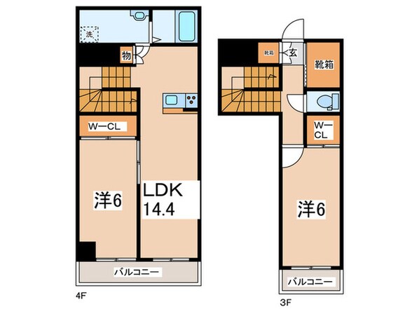 RURBAN HASHIMOTOの物件間取画像